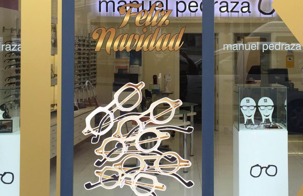 OPTICA PEDRAZA ESCAPARATE