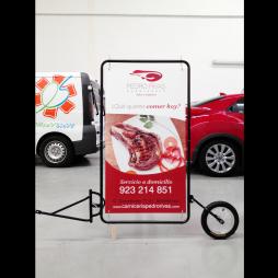 CARNICERIA PEDRO RIVAS, VALLA BICI