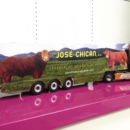 JOSE CHICAN, MAQUETA CAMION