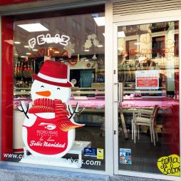 CARNICERIA PEDRO RIVAS, ESCAPARATES DE NAVIDAD