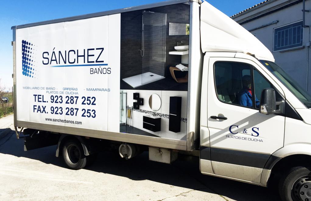 S�NCHEZ  BA�OS, cami�n